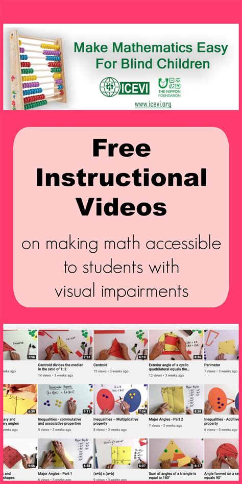 Math Made Easy: Cool Math for the Visually Impaired
