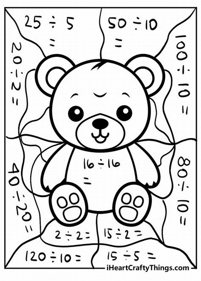 Math Problem Coloring Pages