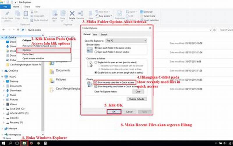 Matikan Show Recently Used Files In Quick Access