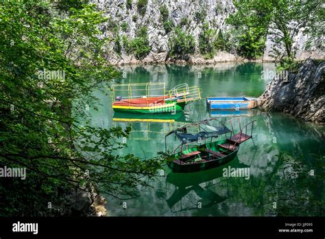 Matka Canyon Boats