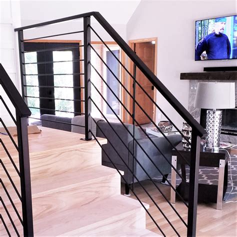 Matt Black Stair Handrail – A Modern Touch To Your Home's Staircase