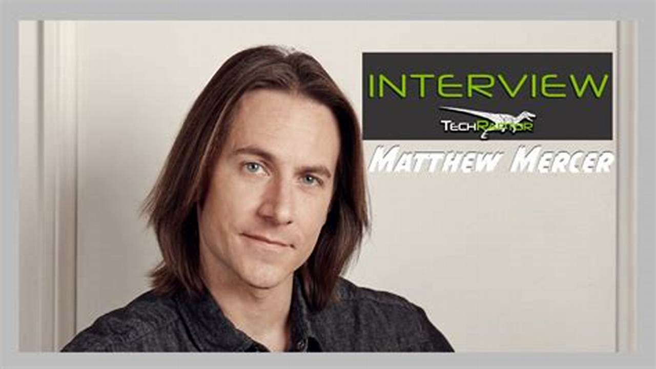 Matt Mercer Conventions 2024