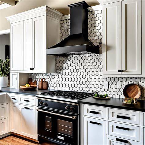 Matte Black Backsplash Tile
