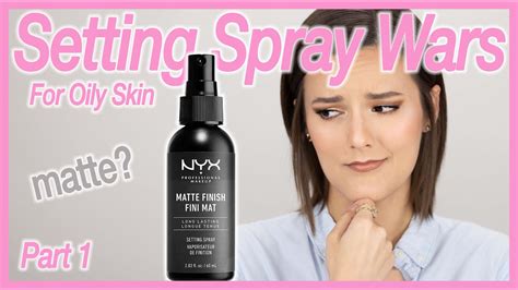 Flawless, Oil-Free Perfection: Discover the Magic of a Matte Setting Spray for Oily Skin