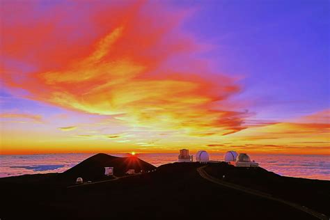 Mauna Kea Sunset Colors