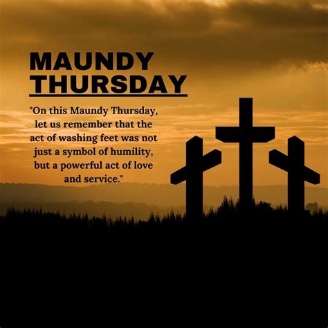 Maundy Thursday Quotes