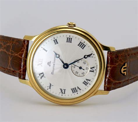 MAURICE LACROIX DAMENARMBANDUHR 18KT GOLD CA. 90ER | eBay