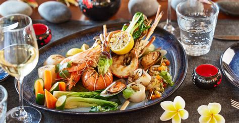 Mauritian lunch buffet