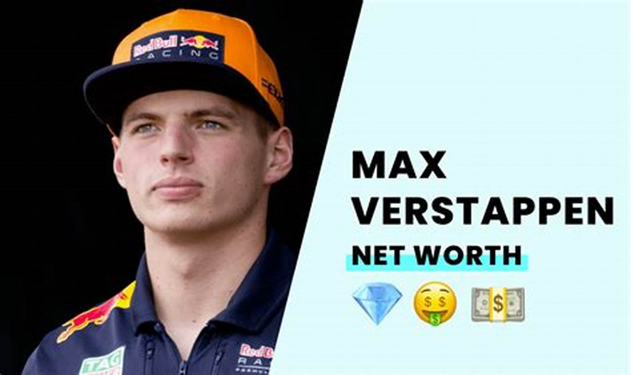 Max Verstappen Net Worth In Rupees