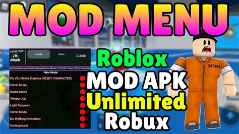 Max Mods Roblox Mod Menu APK 2.526.426 (Unlimited Robux 