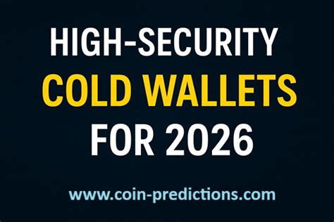 Max Security with Cold Wallets