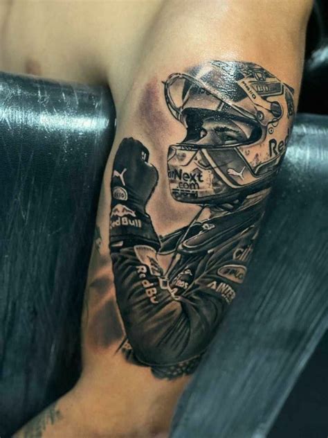 Max Verstappen's bold new ink: A peek at his tattoo!