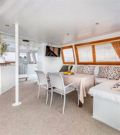 Maxi Catamaran Interior