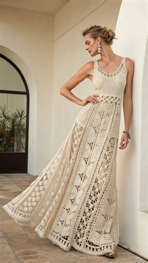 Maxi Crochet Dresses