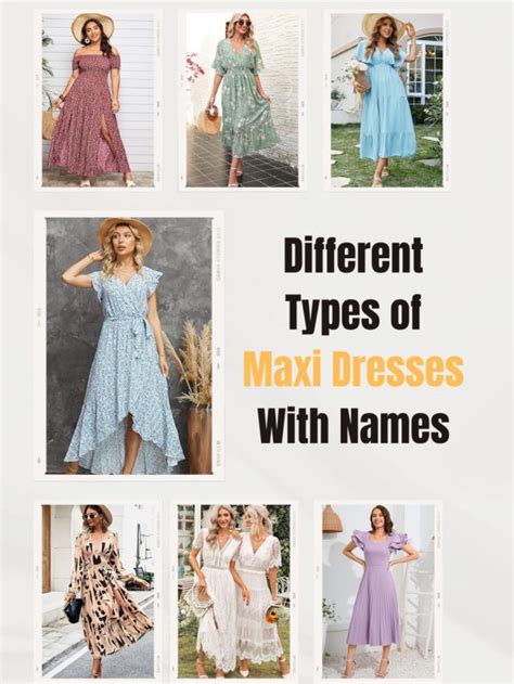 Maxi Dress Names