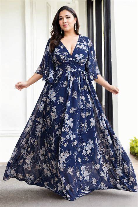 Maxi Dress Styles For Plus Size