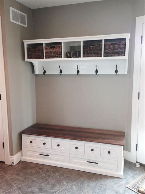 Entryway Benches with Storage Offering Ideal Space Saving Entryway
