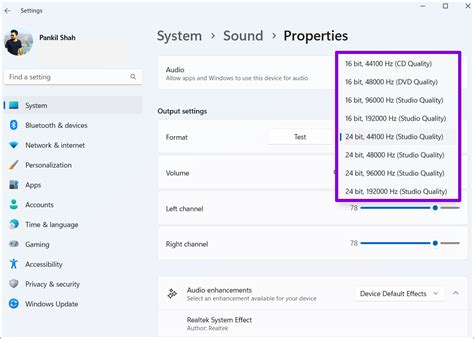 Maximizing Sound Quality Settings