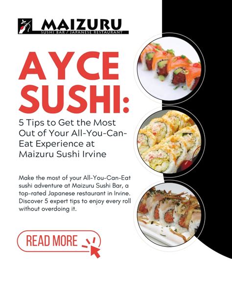 Maximizing Your AYCE Sushi Experience