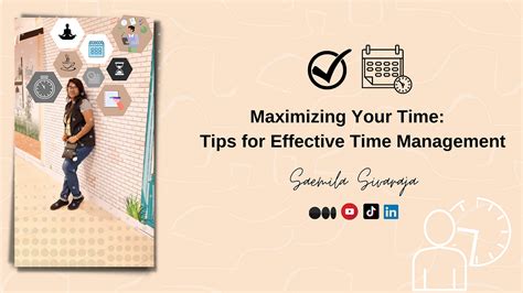 Maximizing Your Time Tips