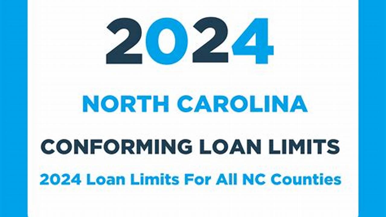 Maximum Conforming Loan Limits 2024 Nc