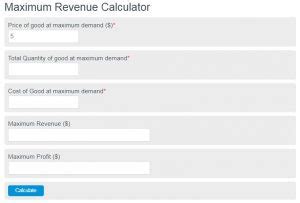 Boost Your Earnings with Our Maximum Revenue Calculator!
