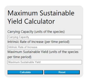 Calculate Maximum Sustainable Yield for Your Fishery with Our Easy-to-Use Calculator