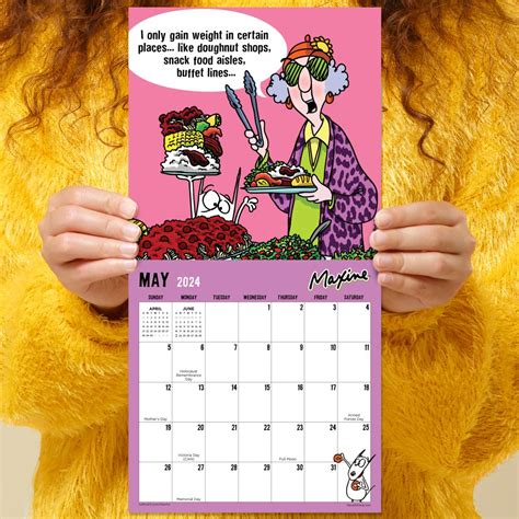Maxine Calendar 2024