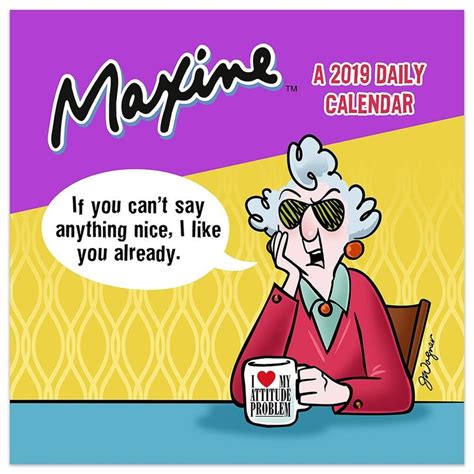 Maxine Daily Calendar