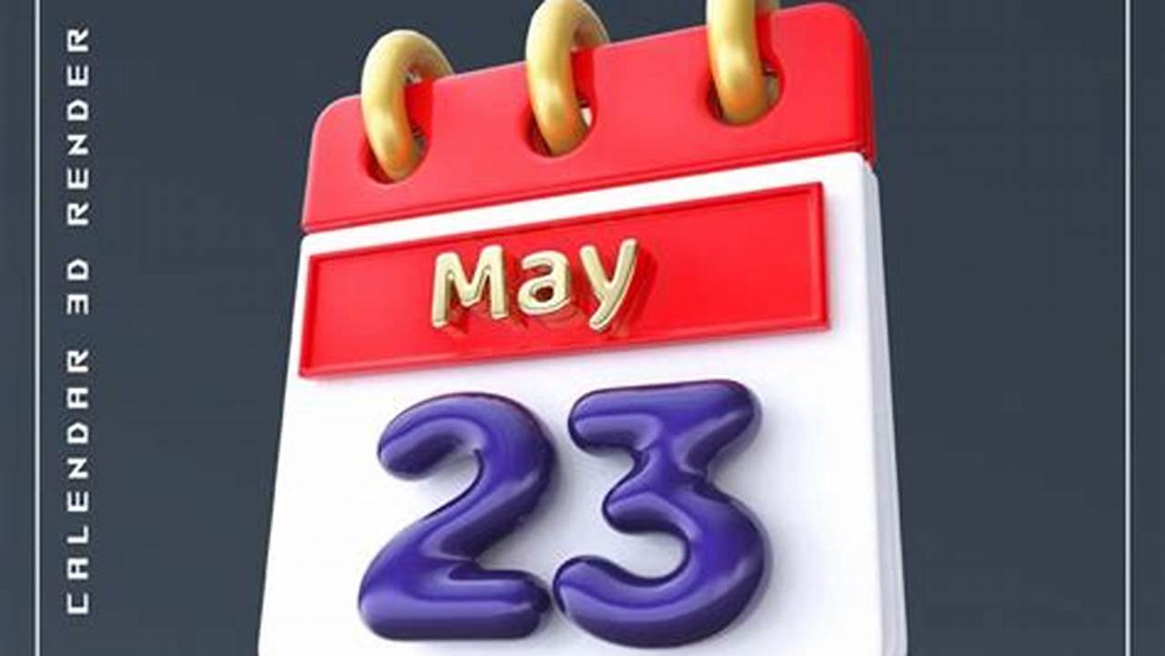 May 23rd 2024 Calendar Calculator Using