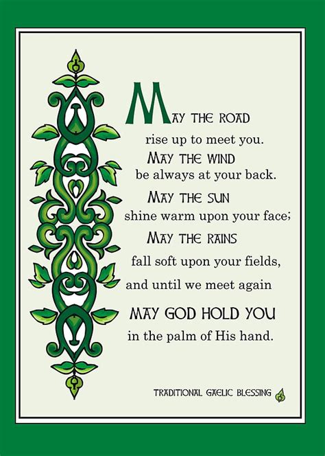May The Road Rise To Meet You Printable