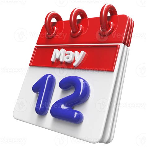 May 12th Calendar