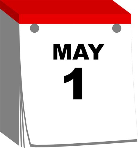 May 1st Calendar