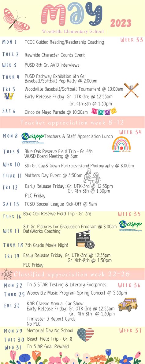 May 2023 with holidays calendar