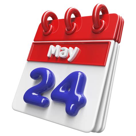 May 24th Calendar