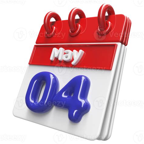 May 4th Calendar