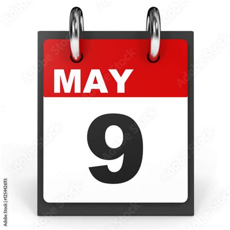 May 9th Calendar