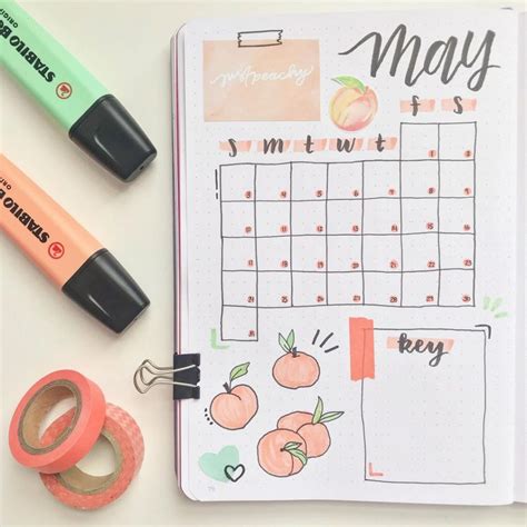 May Calendar Bullet Journal