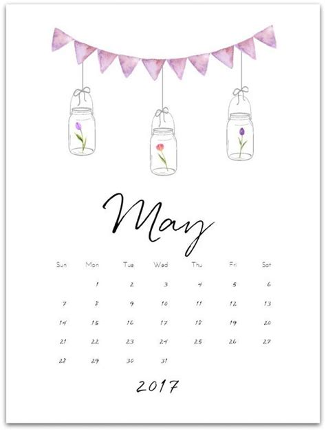 May Calendar Inspo