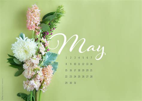 May Desktop Calendar
