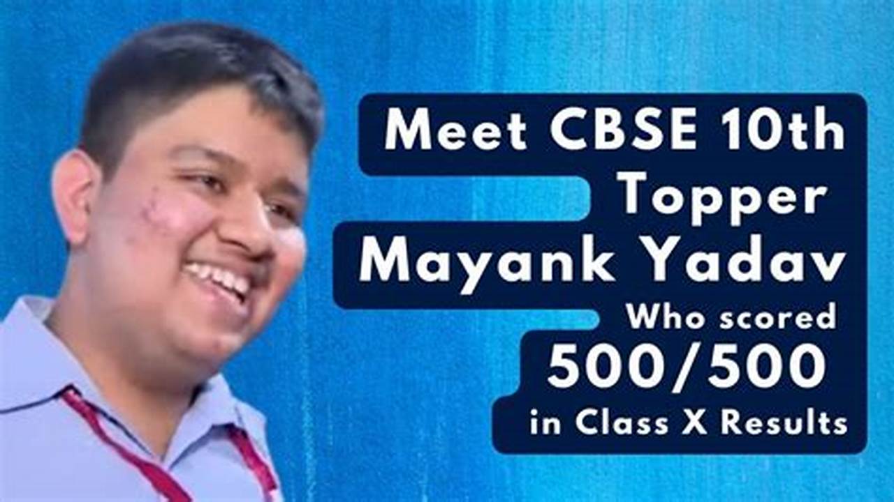 Mayank Yadav Class 10 Pdf
