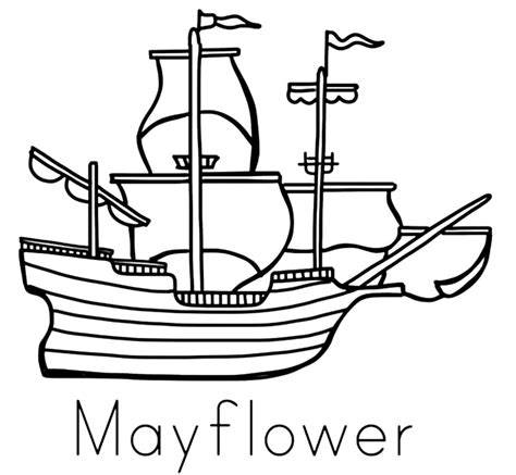Mayflower Color Page