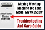 Maytag Top Load Washer Troubleshooting