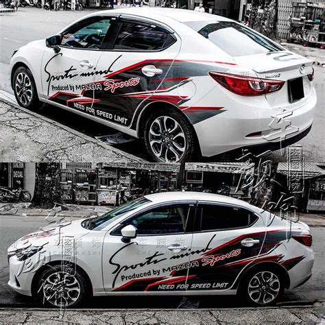Mazda 3 Car Stickers