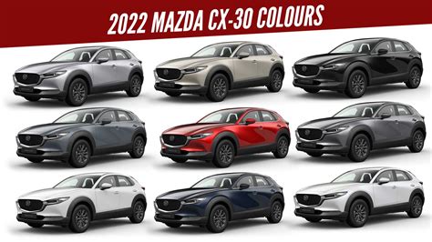Mazda Cx 30 Color Options