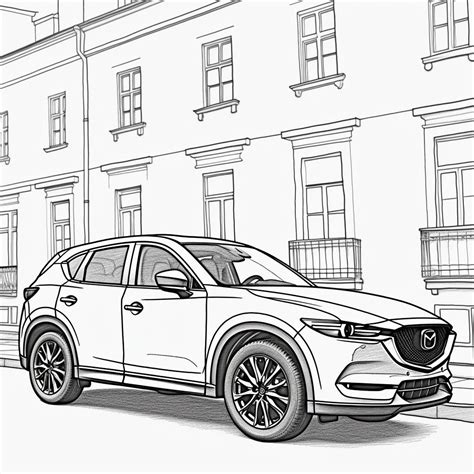 Mazda Cx 5 Coloring Sheets