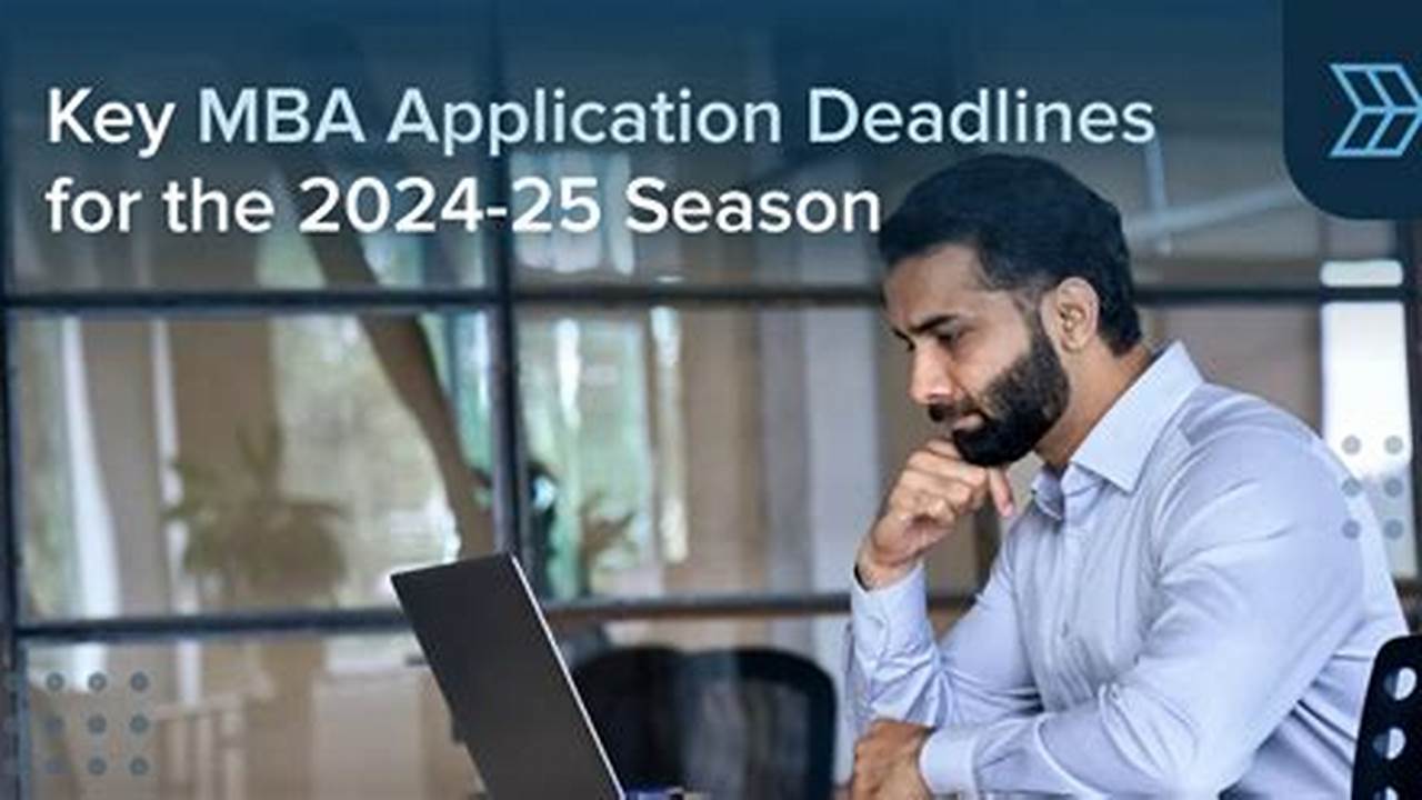Mba Application Deadlines For Fall 2024