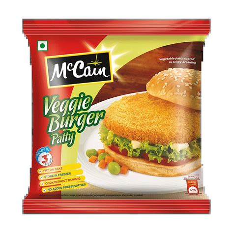 McCain Burger Patty Ingredients