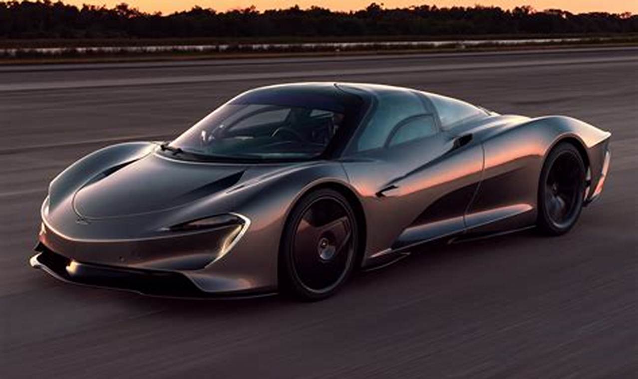 McLaren Speedtail cars