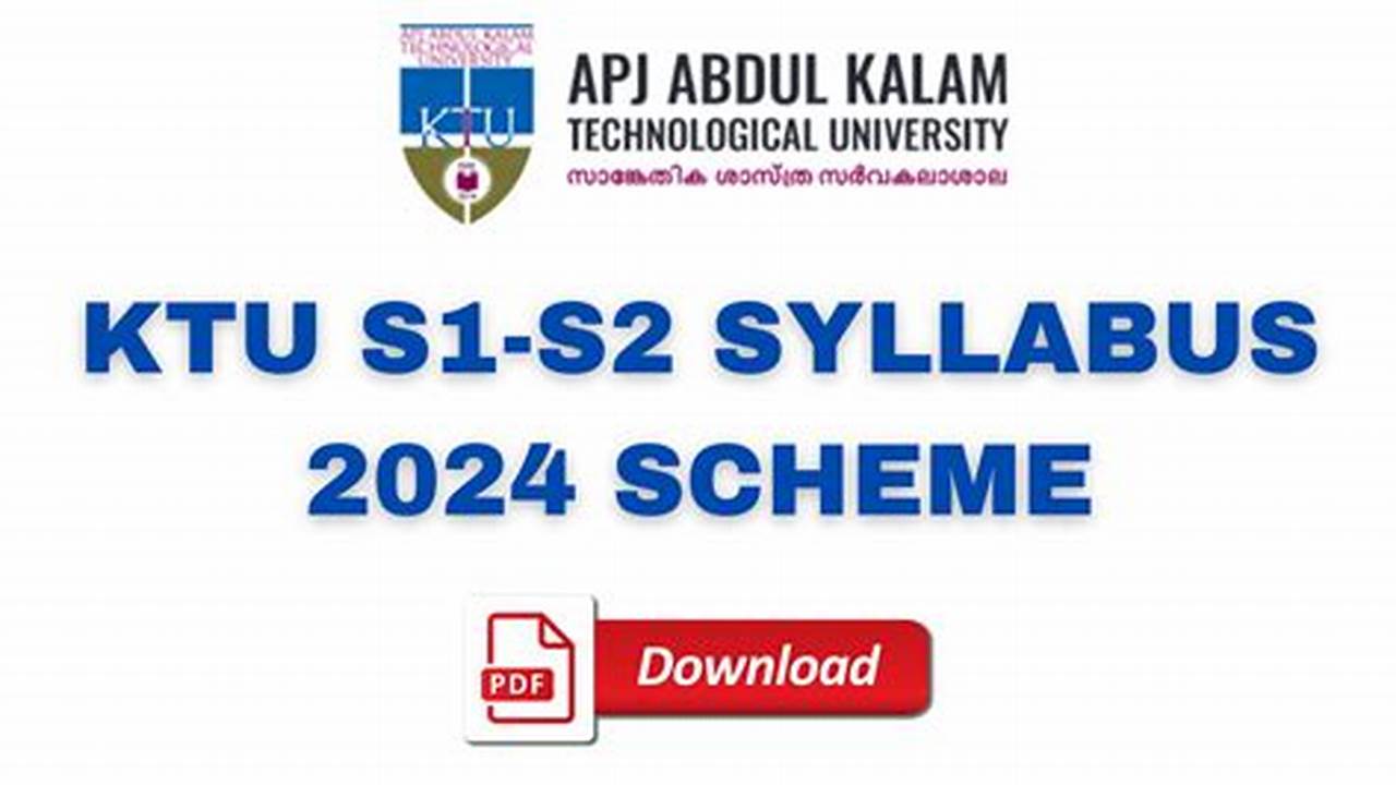 Mca 2024 Syllabus Ktu